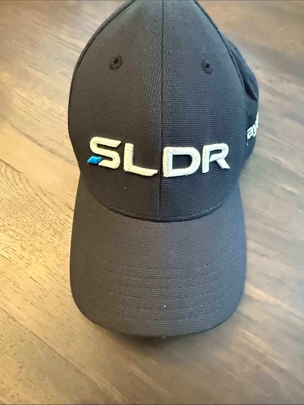TaylorMade Black & White Golf Cap with Logo Trim